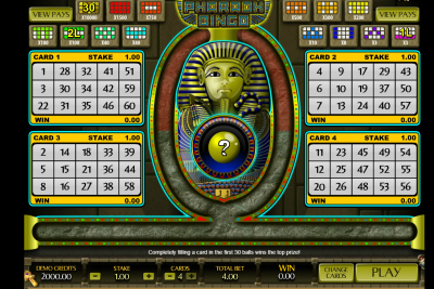 Hướng dẫn chơi game Pharaoh Bingo tại nhà cái Letou