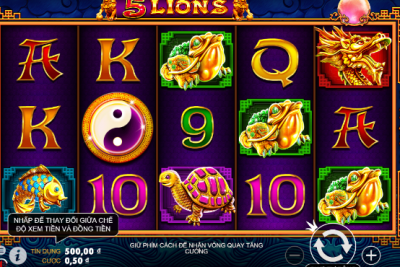 Hướng dẫn chơi game 5 Lions tại nhà cái K8 – DKNC